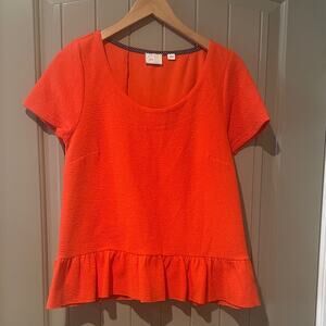 ANTHRO Postmark Peplum M